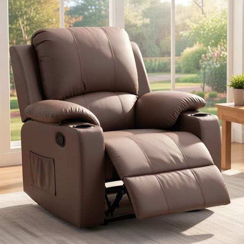 Aşırı Doldurulmuş Recliner Tekli Koltuk Manuel Recliner Sandalye