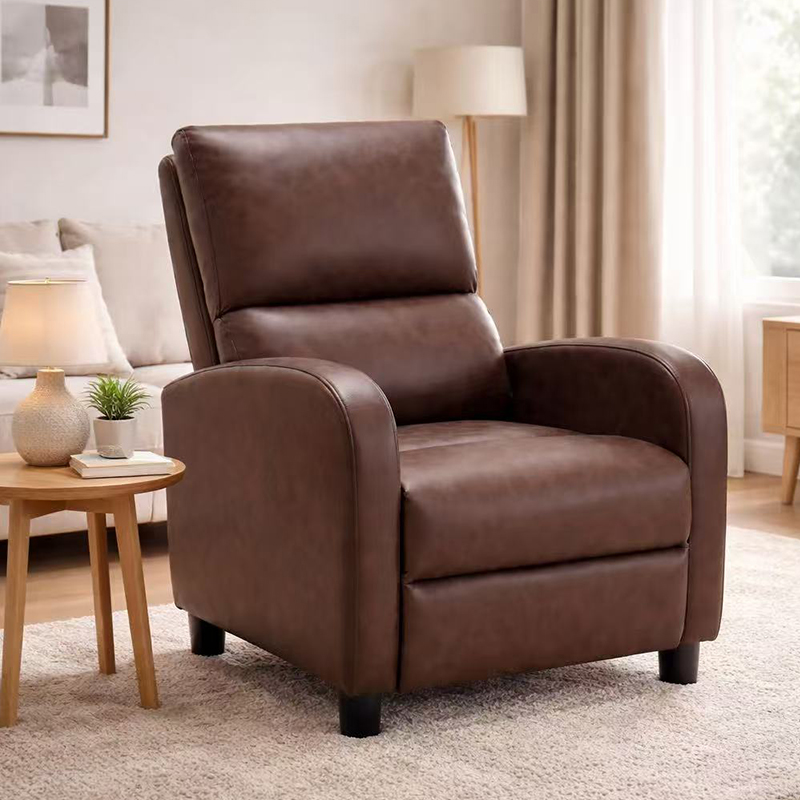 Mikrofiber Recliner Geri İtmeli Kulüp Koltuğu